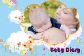 Baby & Kids photo templates Baby Diary